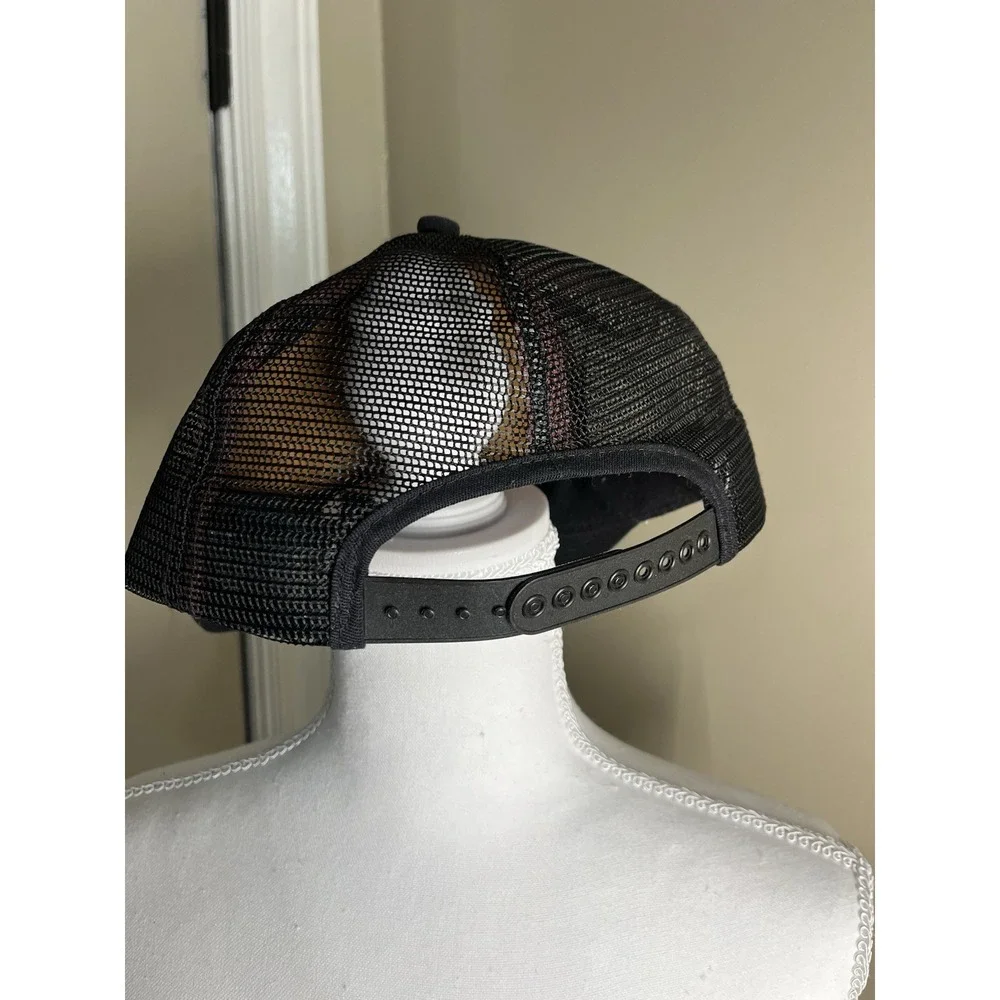 NRA National Rifle Association‎ Black w/ Gold Trucker Hat Snapback One Size